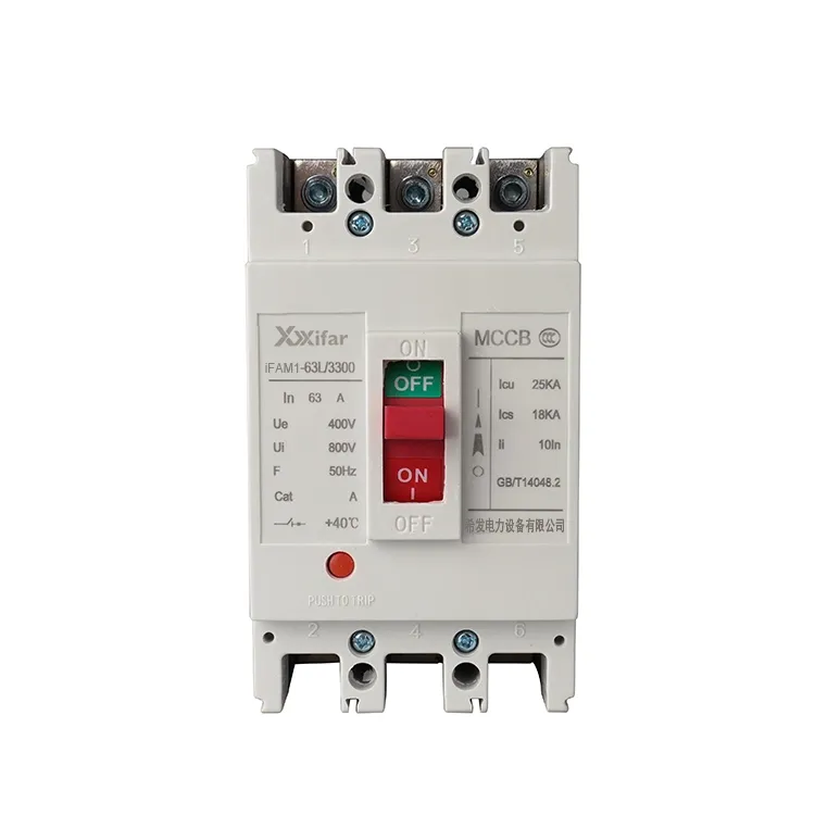 63a 4p Tpn Mccb көмекші контактілері бар